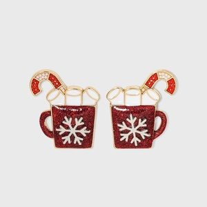 BAUBLEBAR SPARKLING HOT COCOA EARRINGS